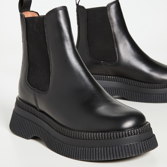 Ganni Creepers Chelsea Boot - size 36 - Picture 4 of 8